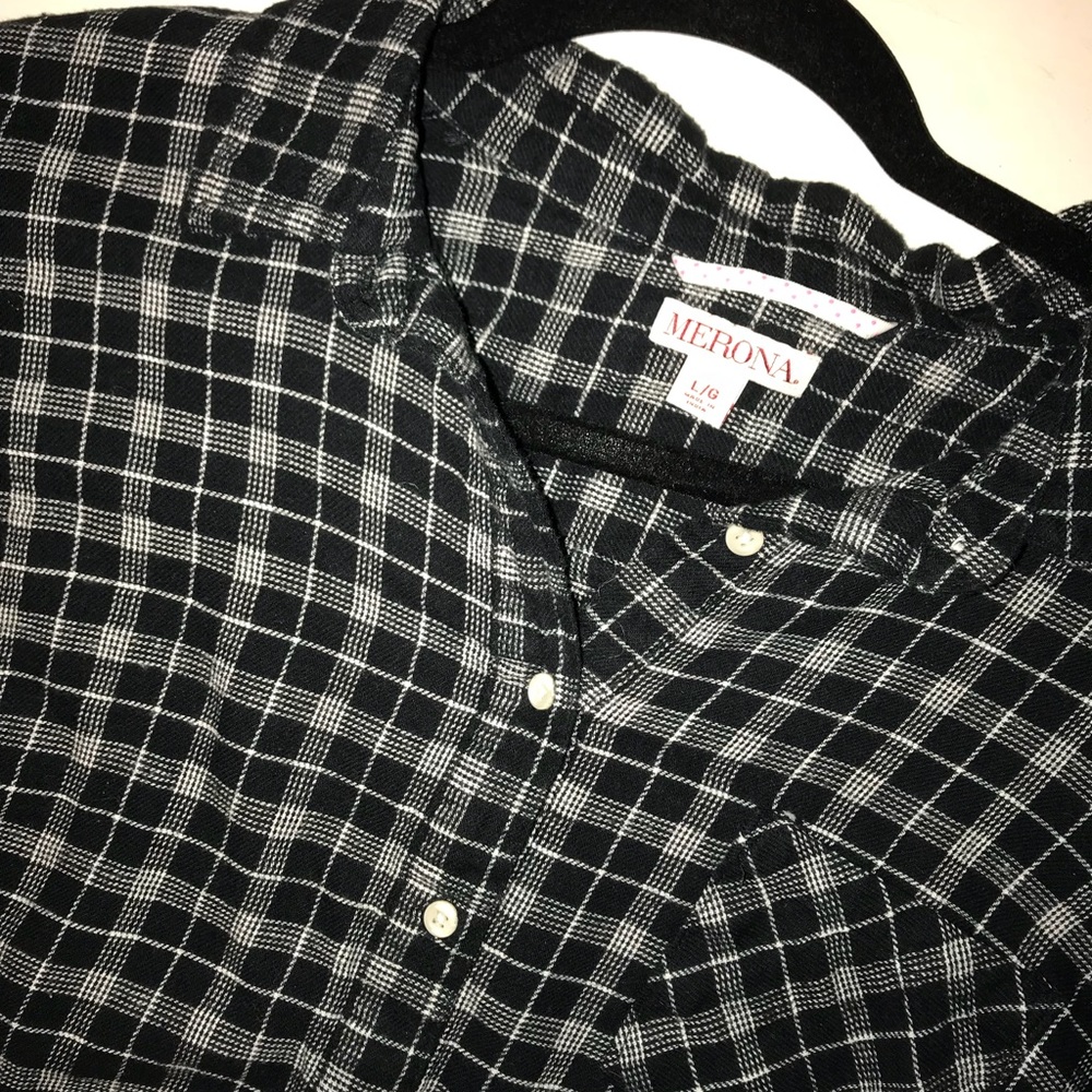 Flannel pullover - Picture 2 of 2